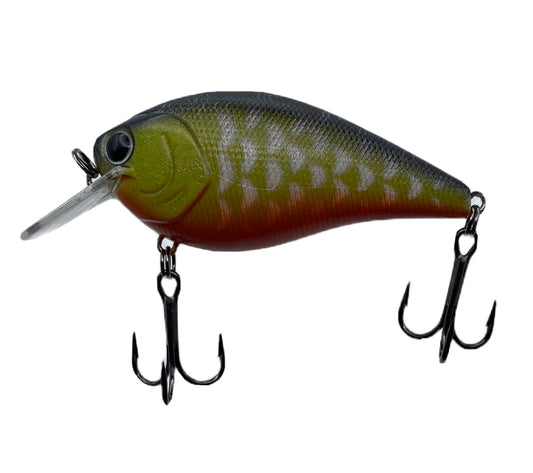 Shallow Diving Crankbait (Glow in the dark) Chartreuse Gill